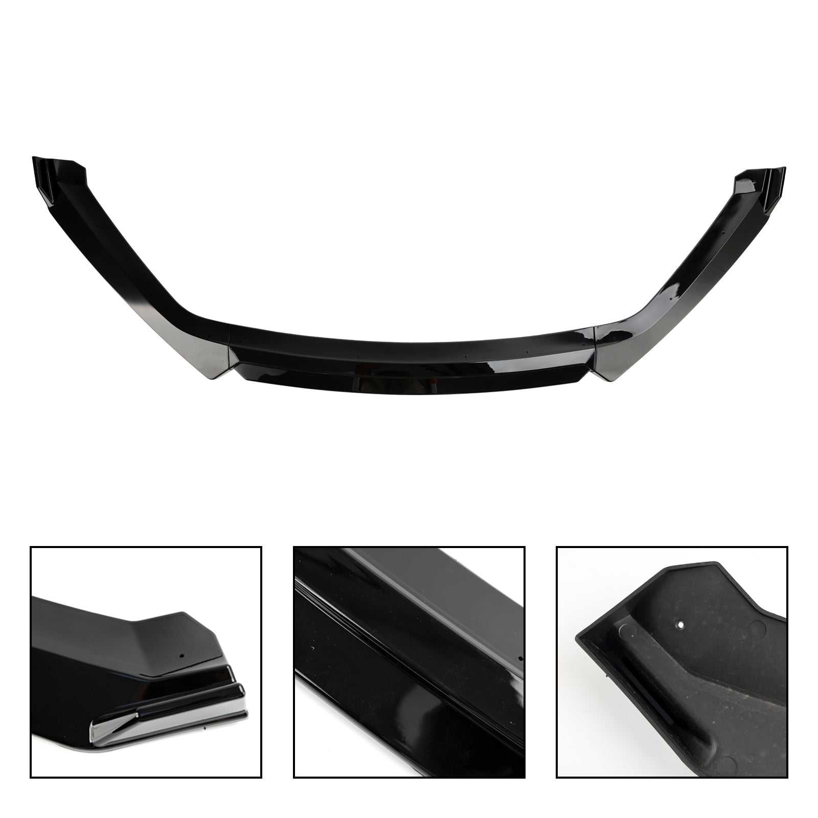 Gloss Black Front Spoiler Lip Performance fit Seat Leon 5F 2012-2020