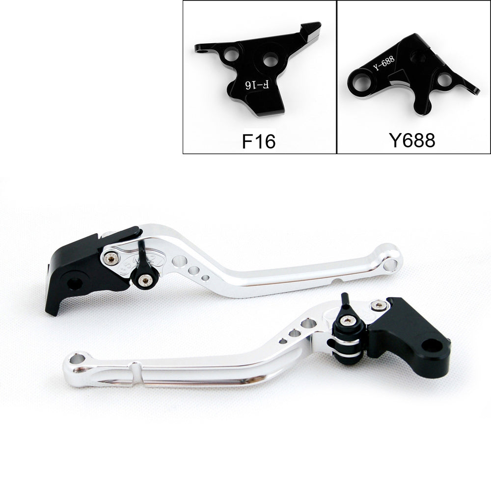 Brake Clutch Levers For Yamaha FAZER/GT FZ6R FZ8 XJ6 FZ6-Fazer/S2 Black Generic