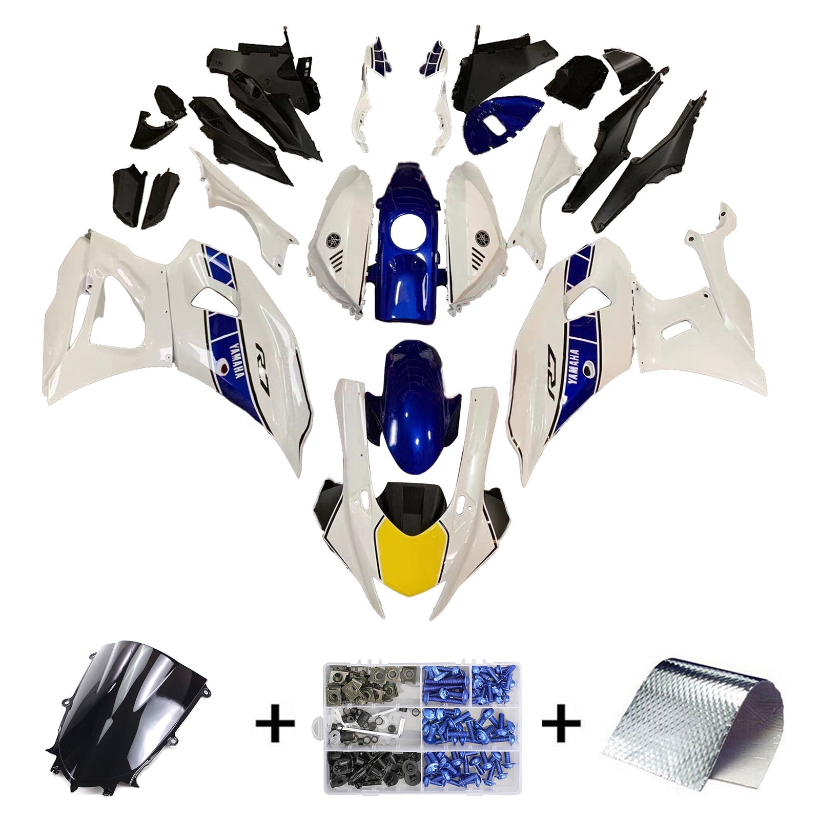 Yamaha YZF-R7 2021-2023 Fairing Kit هيكل السيارة بلاستيك ABS