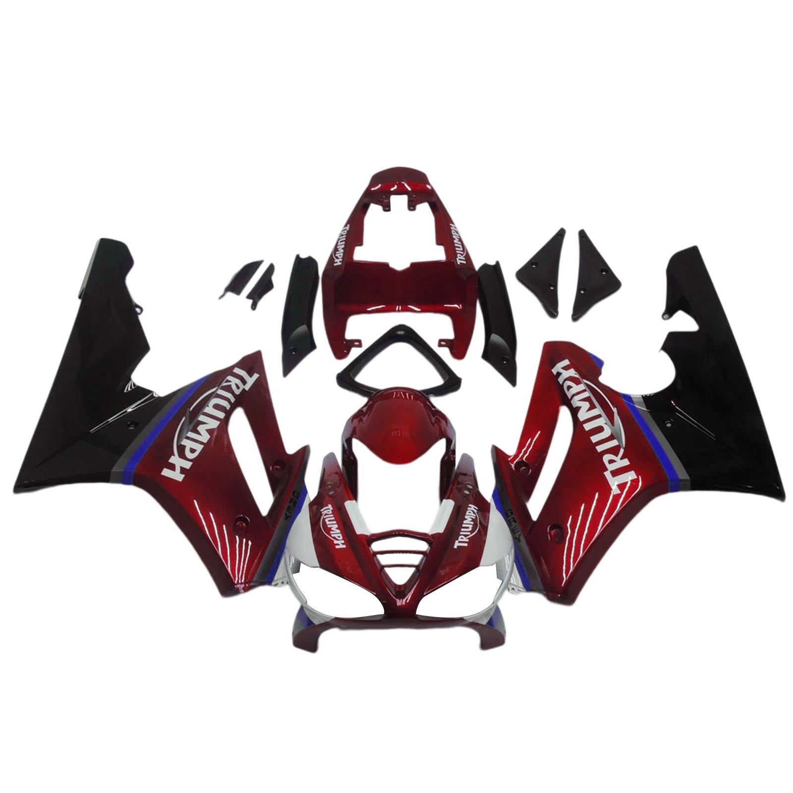 Amotopart Triumph Daytona 675 2009-2012 Fairing Kit Bodywork Plastic ABS