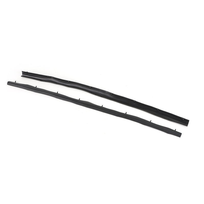 Front+Rear Lower Door Weather Strip Seal Trim For Ford F250 F350 Crew Cab 99-16 Generic