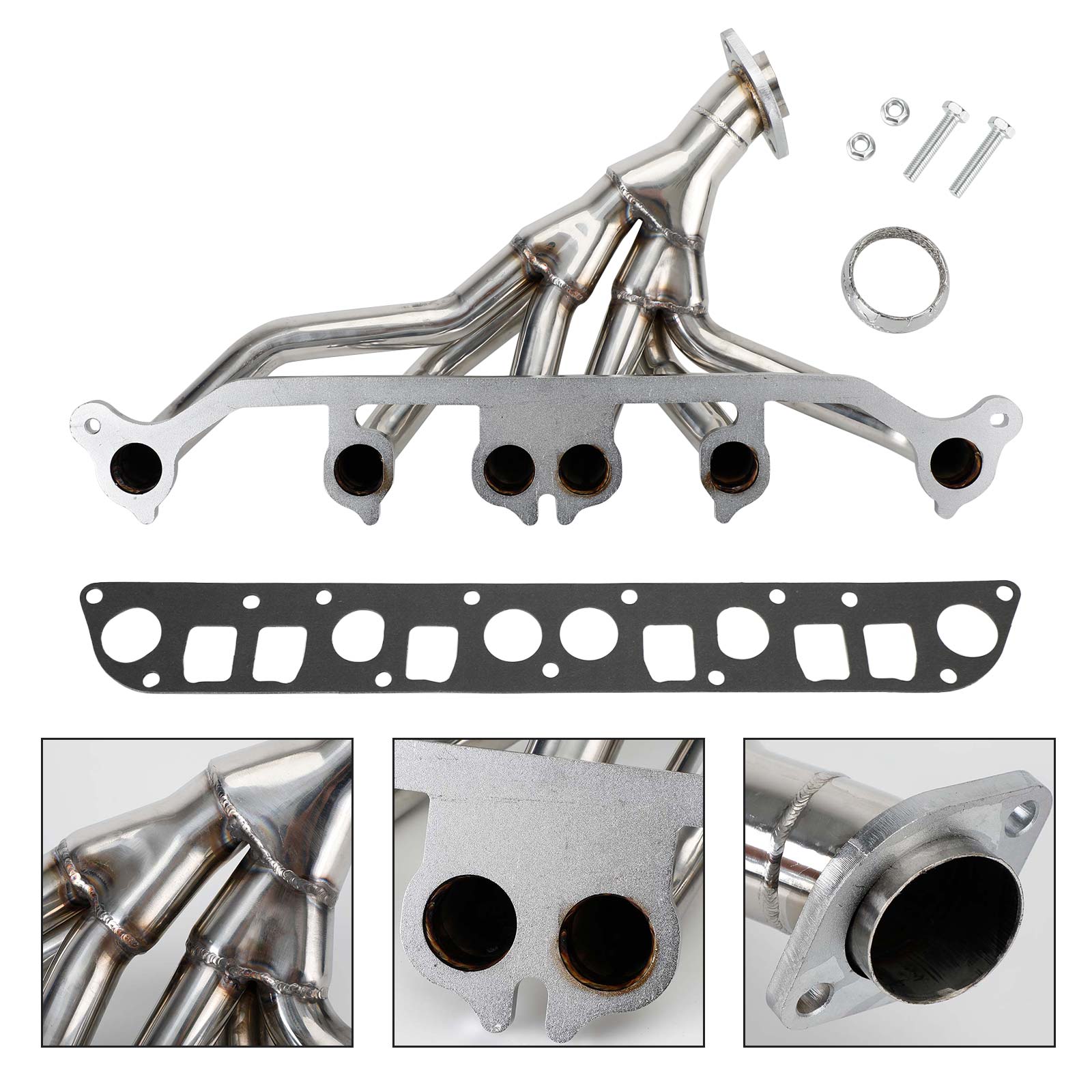 674196 662691 Exhaust Manifold Stainless Steel Cherokee Classic Country Limited 4SE Sport 4.0L V6