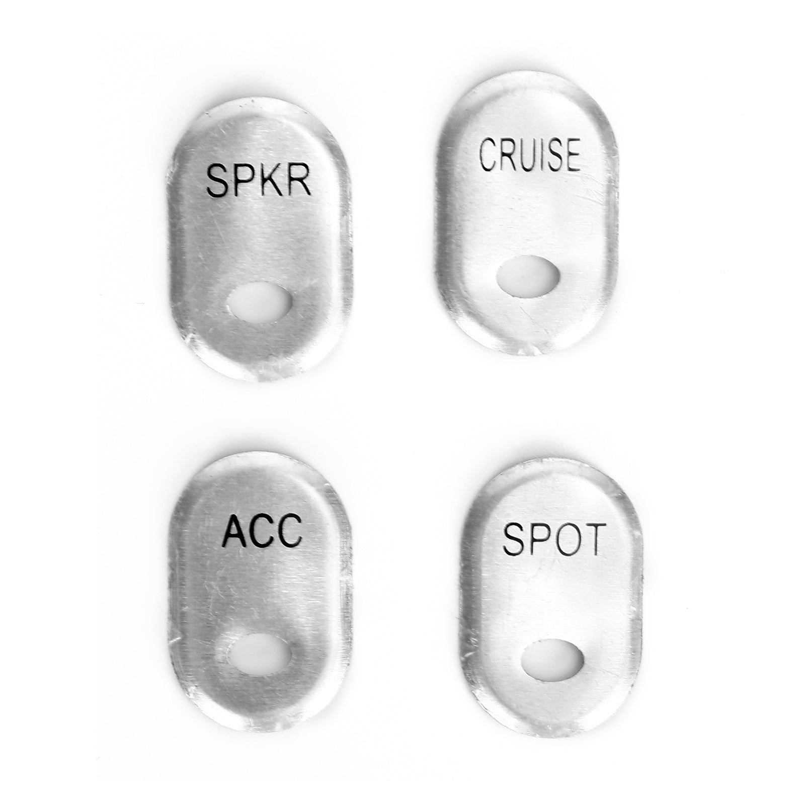 4 Pcs Hand Contorl Switch Button Cover Cap Fits For Flhtk Flhtcu Se Tg Fltr U Se Generic