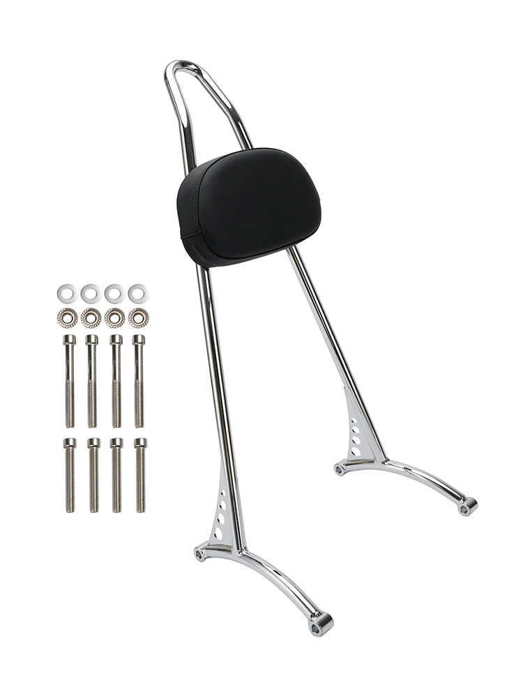 Passenger Sissy Bar Backrest for Sportster Iron 883 1200 XL 48 72 2004-Later