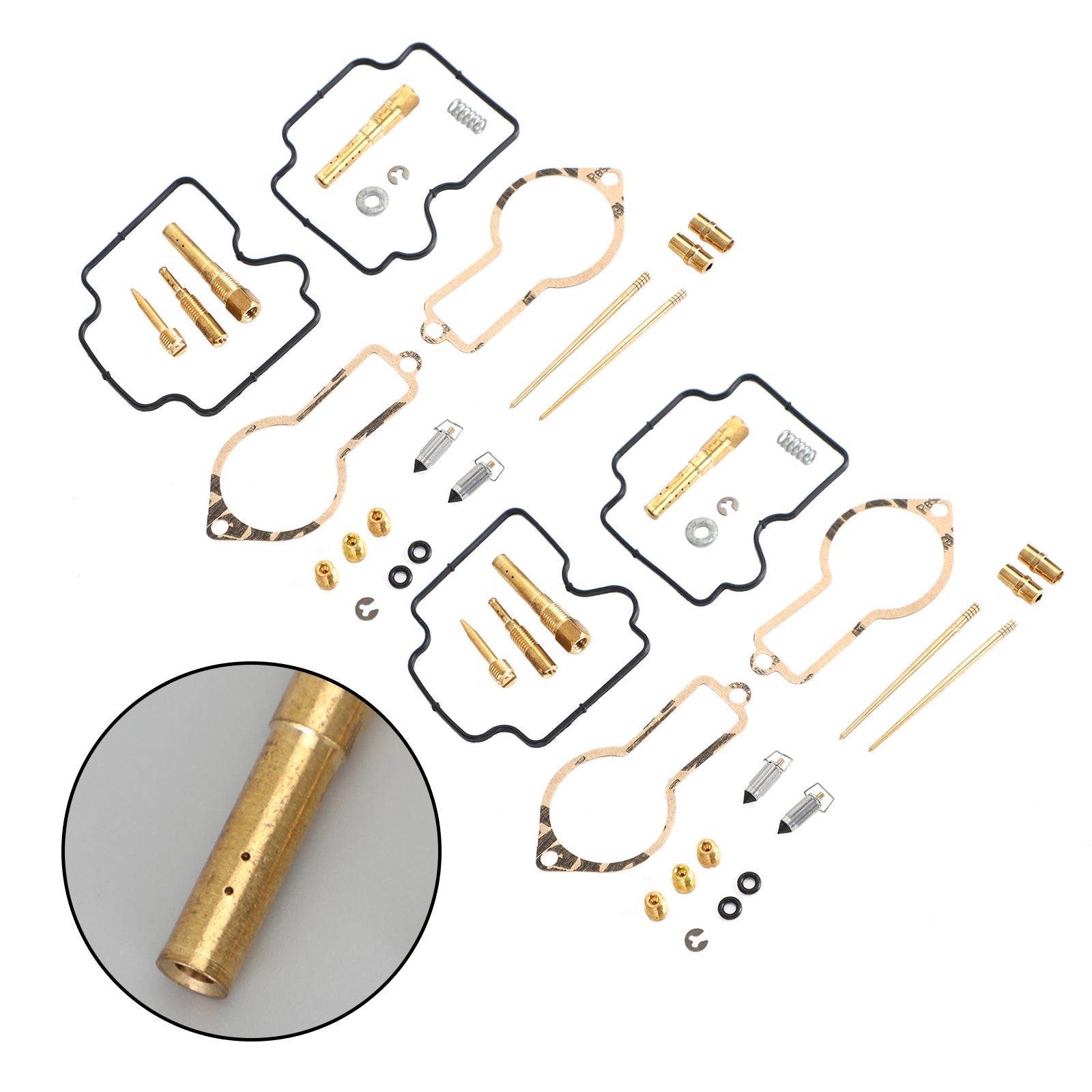 Right & Left Side Carburetor Carb Repair Kit fit for Honda XL600R 1983-1987 Generic