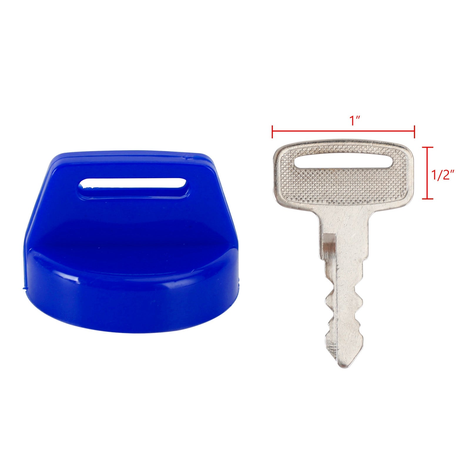 Polaris RZR XP 1000 900 800 Ranger Sportsman Blue Ignition Key Cover w/Nut