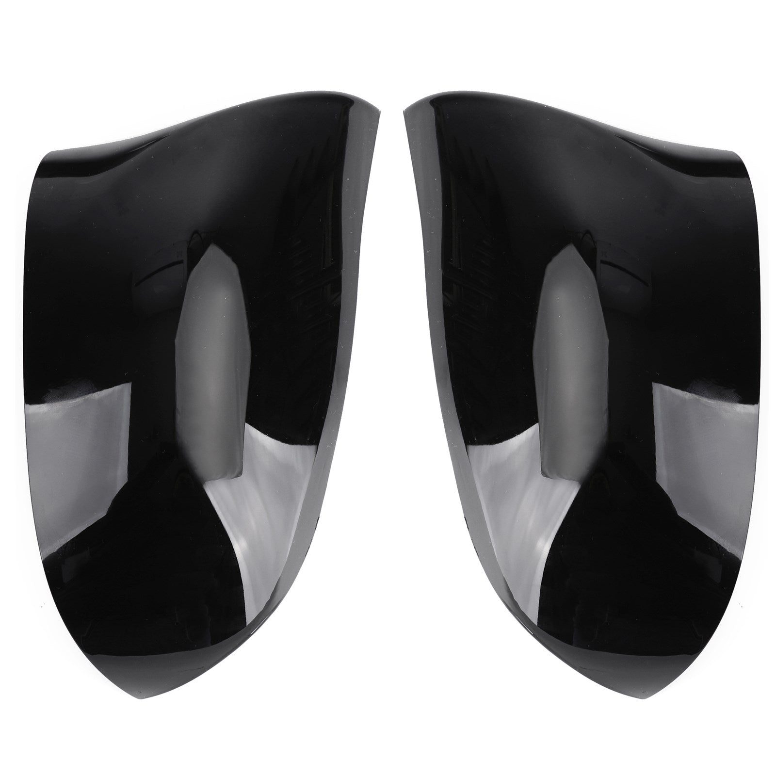 Glossy Black Side Mirror Cover Caps M Style for BMW X5 F15 X6 F16 28i 35i 14-18 Generic