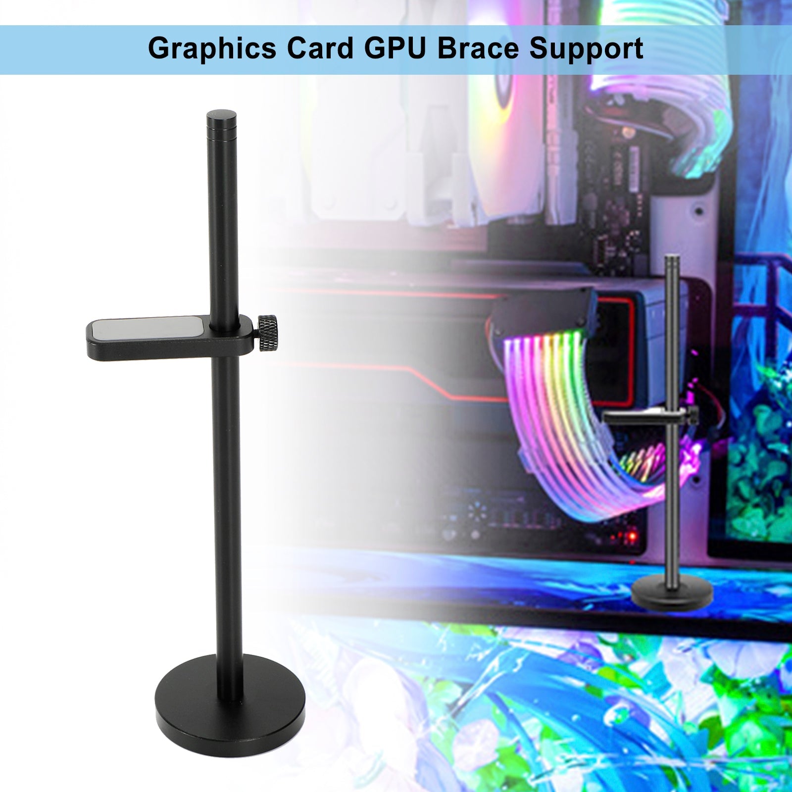 Soporte GPU para tarjeta gráfica de 7,67 ", soporte para tarjeta de vídeo, soporte para GPU