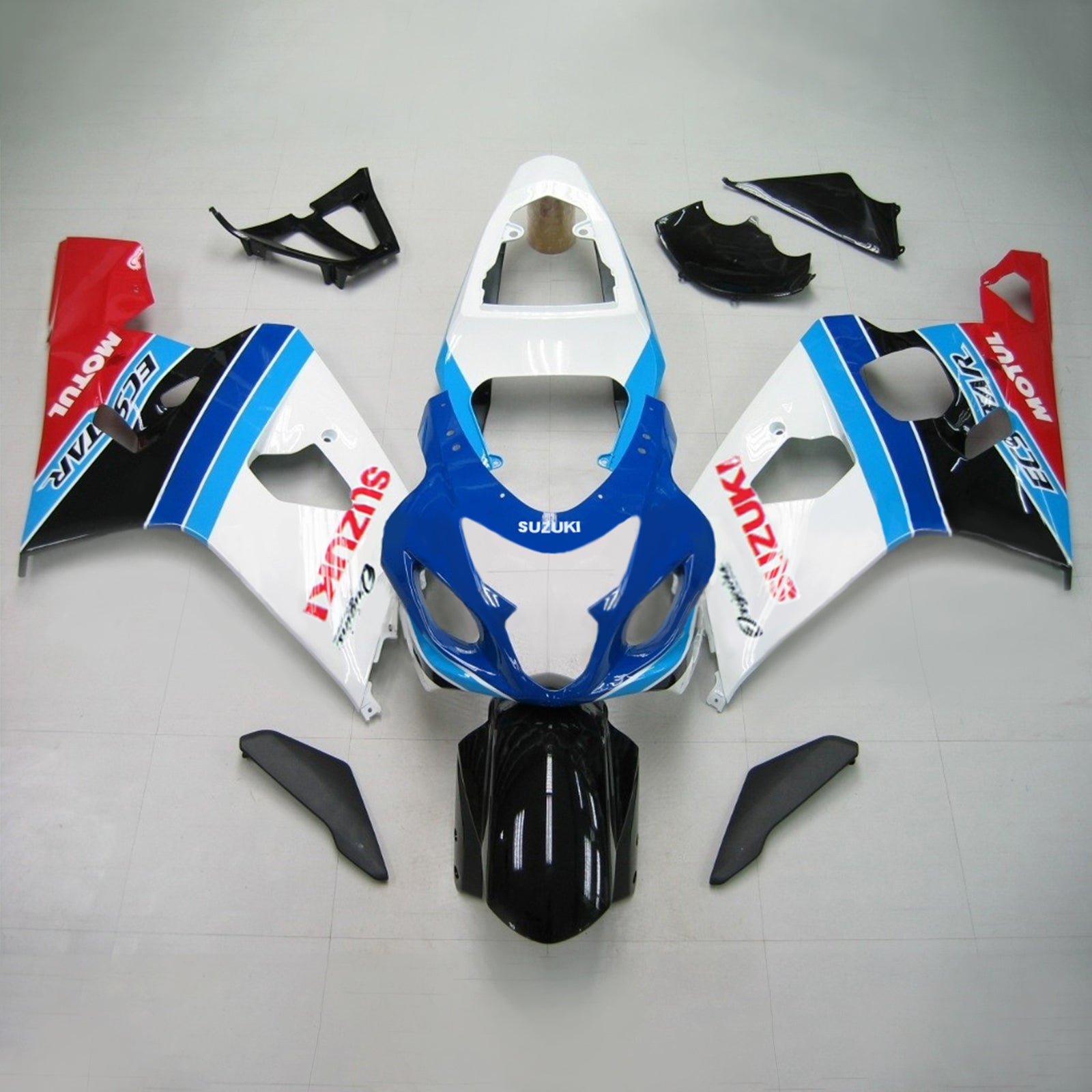 سوزوكي GSXR 600/750 2004-2005 الهدايا المجمعة هيكل السيارة البلاستيك ABS