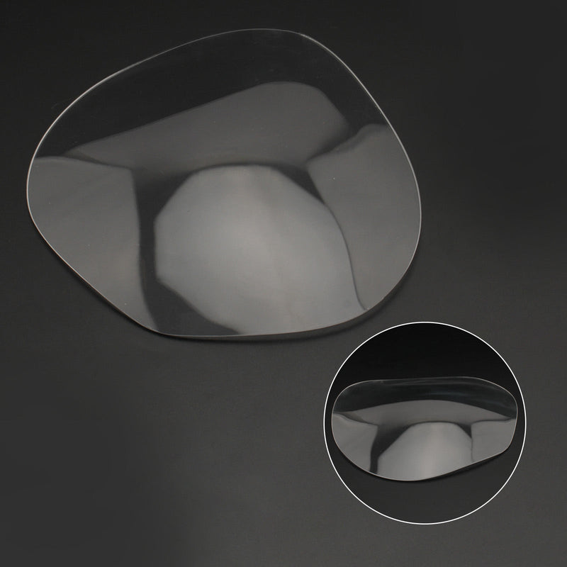 Cubierta de protección de lente de faro delantero apta para Kawasaki Vulcan S 2015-2021 humo genérico