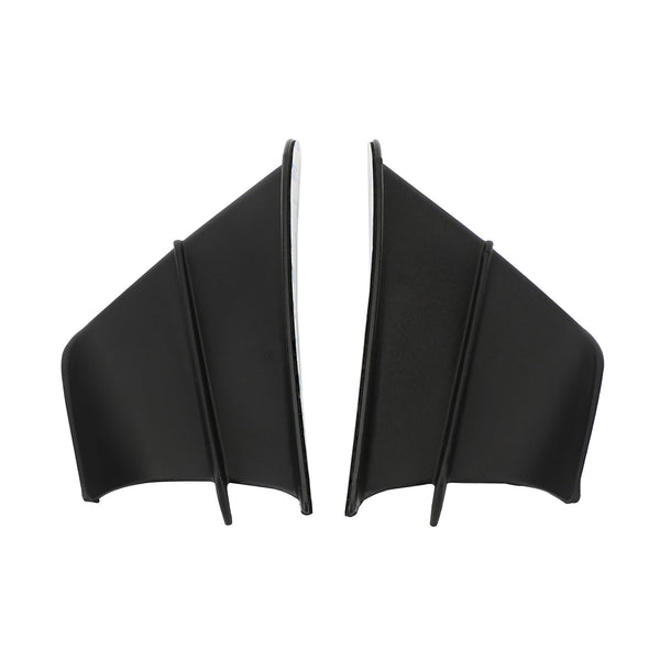 Black Side Winglet Wind Fin Spoiler Trim Cover For Honda Cbr650R Cbr500R Cb1000R Generic