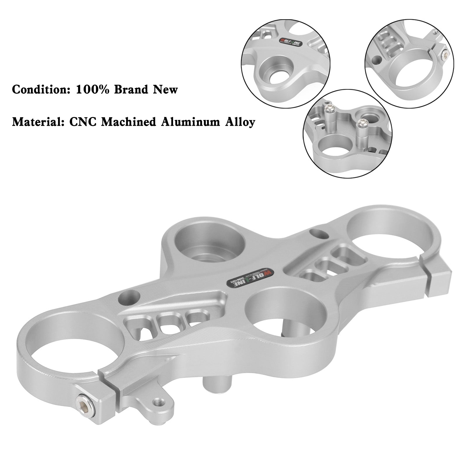 Aluminum Upper Front Top Triple Tree Clamp For Yamaha YZF-R7 2021-2023