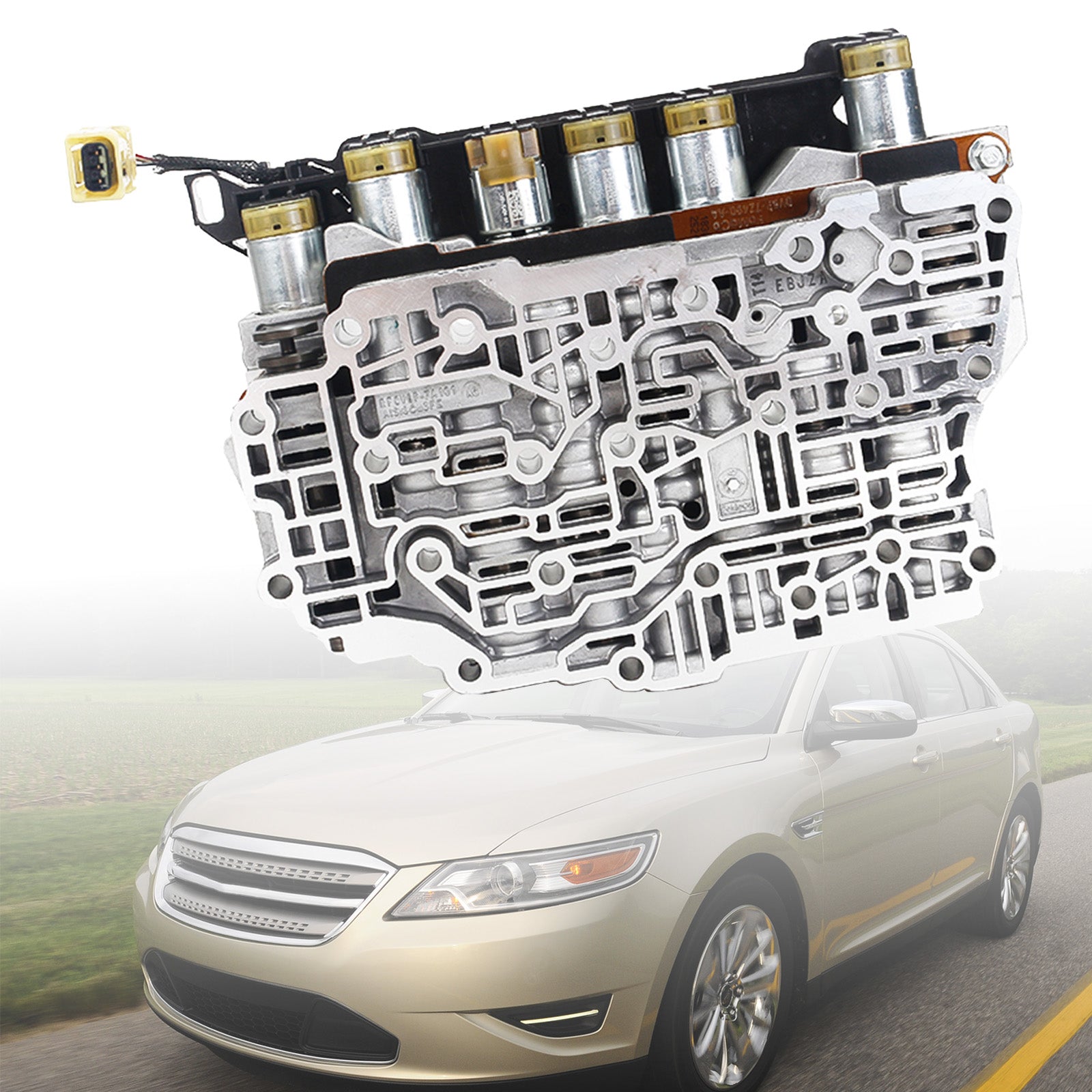 Cuerpo de válvula de transmisión 6F35 con solenoides para Ford Taurus Escape Fusion 2014+