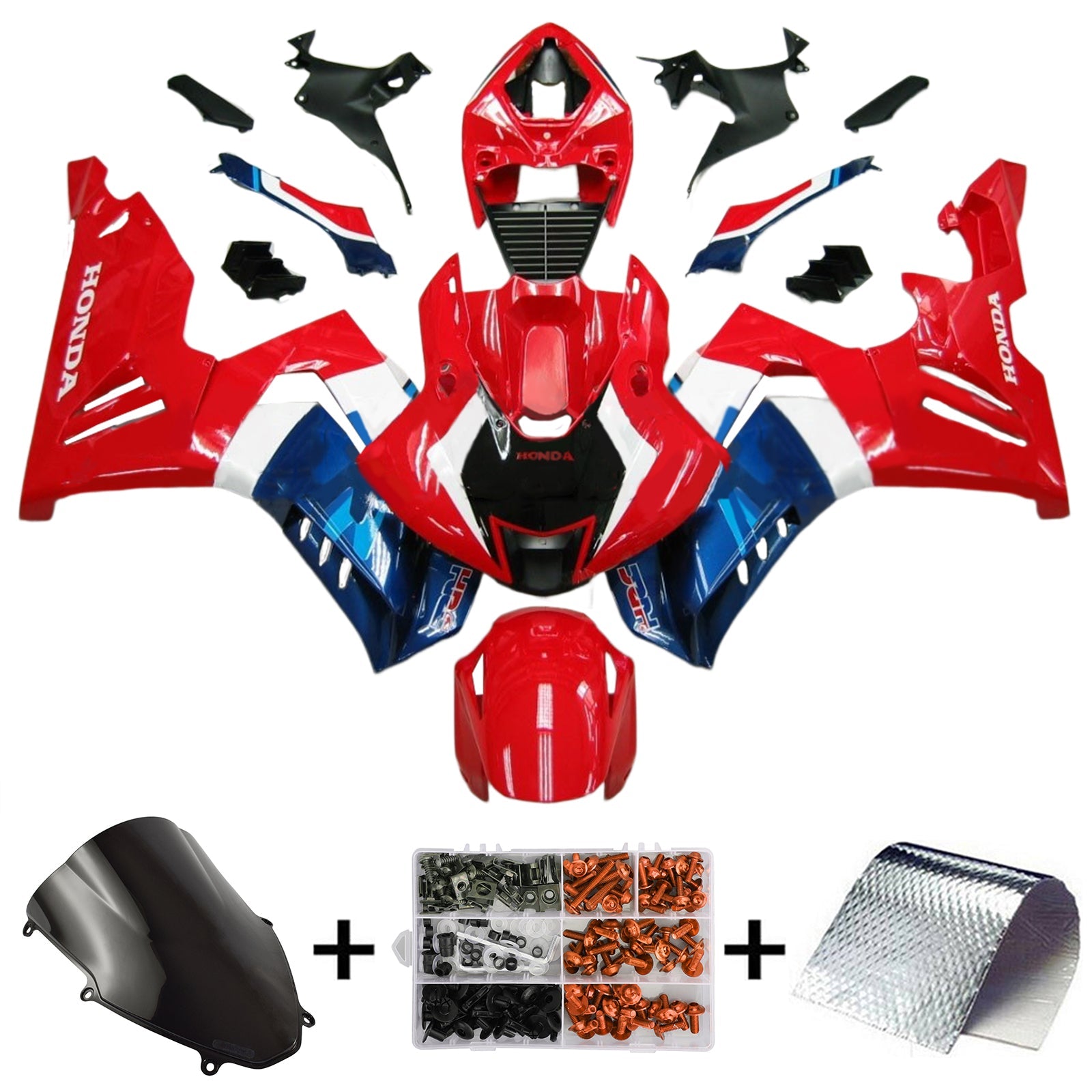 Honda CBR1000RR-R 2020-2023 Fairing Kit Bodywork Plastic ABS