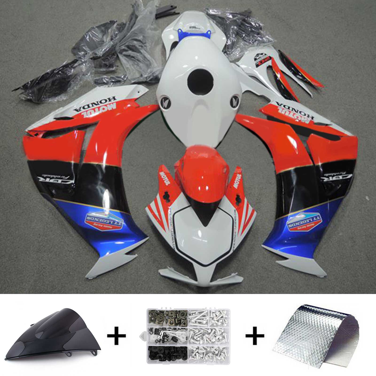 Honda CBR1000RR 2012-2016 Fairing Kit Bodywork Plastic ABS