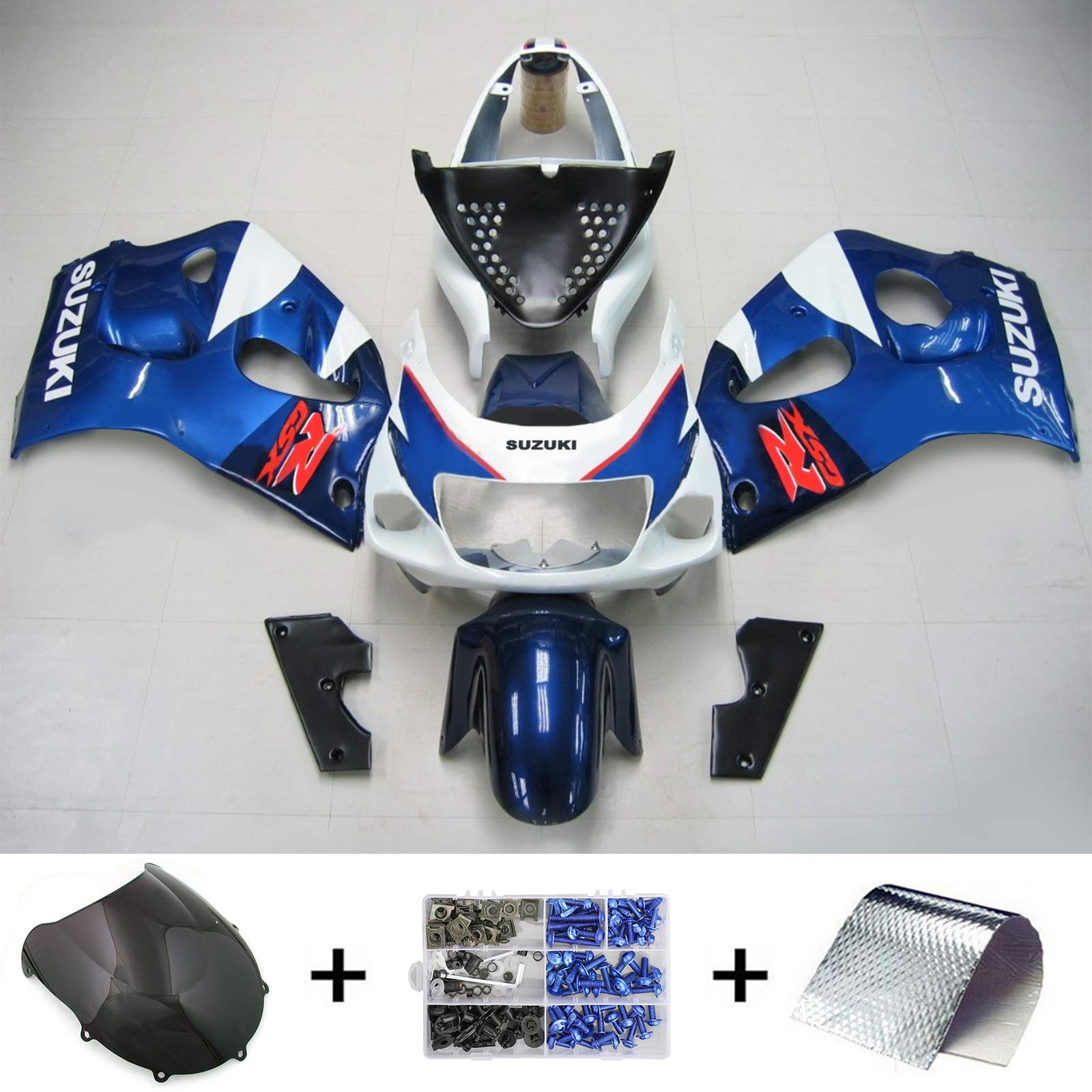 Suzuki GSXR 600/750 1996-2000 Fairing Kit Bodywork Plastic ABS