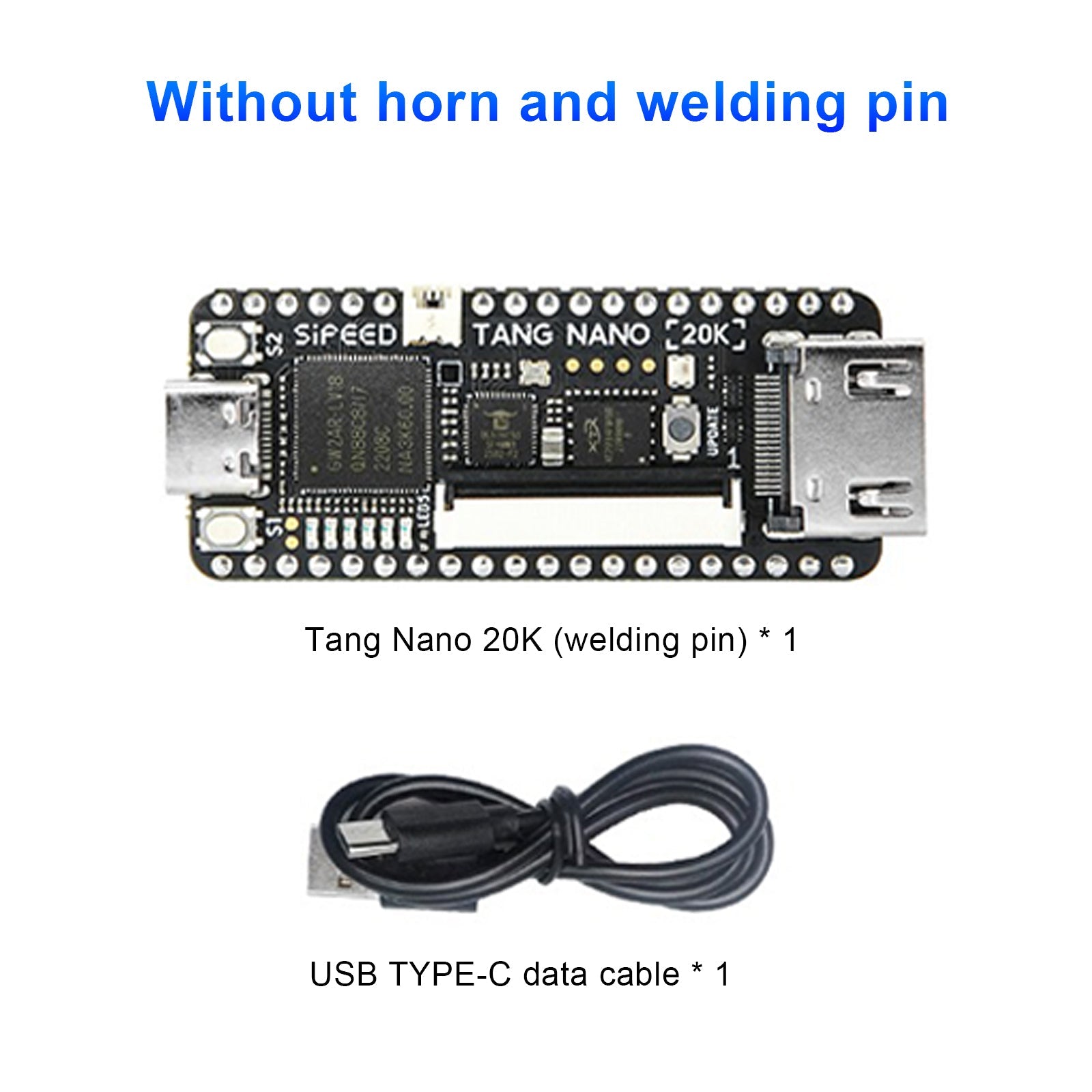 Placa de desarrollo Sipeed Tang Nano 20K, juego Retro FPGA de código abierto con altavoz