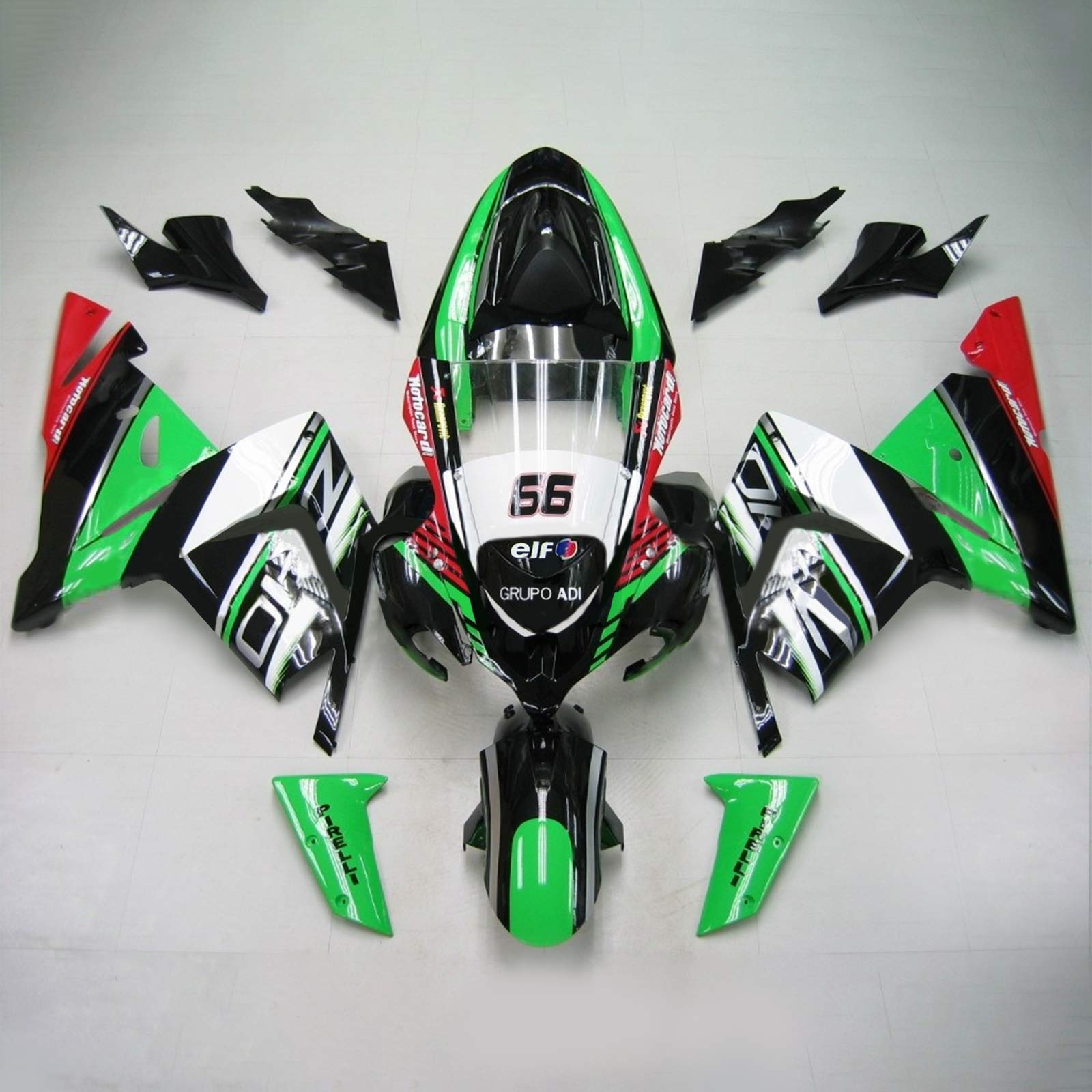 Kit Carenado Para Kawasaki ZX10R 2004-2005 Genérico