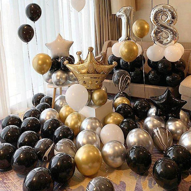 DIY Balloon Garland Kit Gold Confetti Latex Balloons Party Decoration