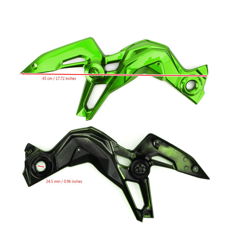 Motorcycle ABS Plastic Frame Guard Cover Trim for Kawasaki Z900 2020-2021 Generic