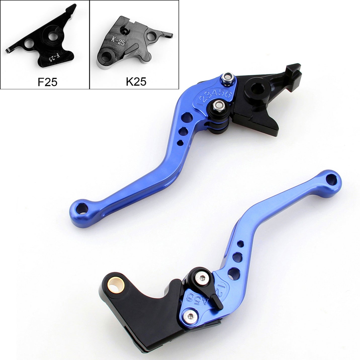 Short Brake Clutch Levers Fit For Kawasaki NINJA 250R 2008-2012 2009 2010 1011 Generic