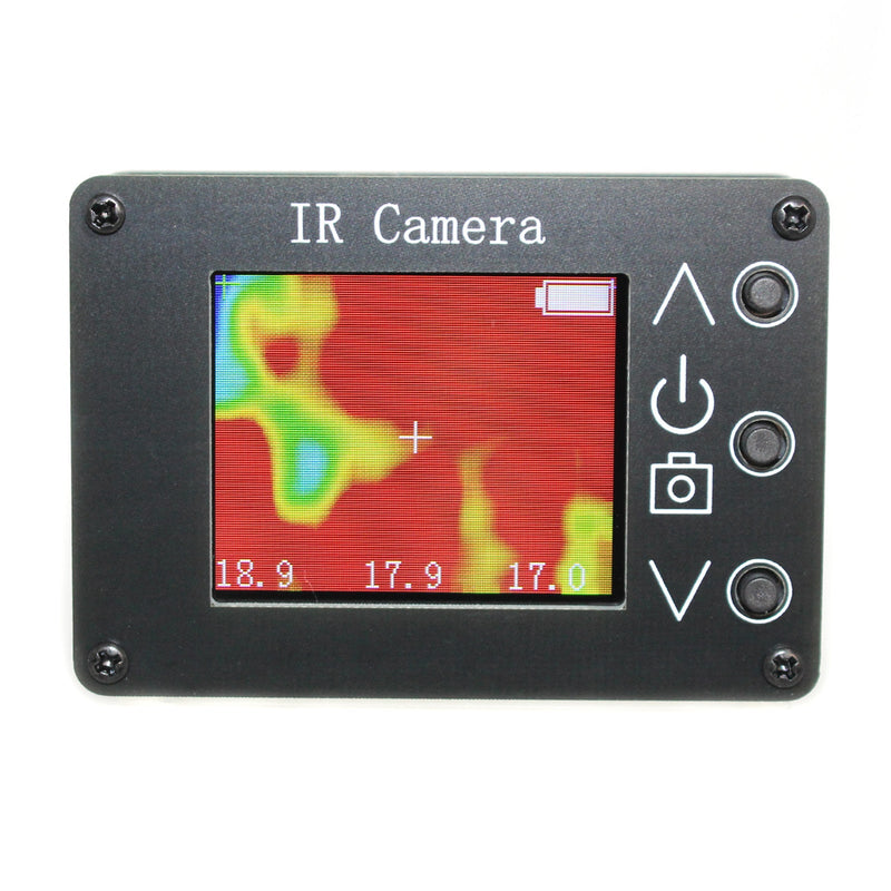 MLX90640 32x24 جهاز تصوير حراري رقمي يعمل بالأشعة تحت الحمراء مع شاشة TFT مقاس 1.8 بوصة
