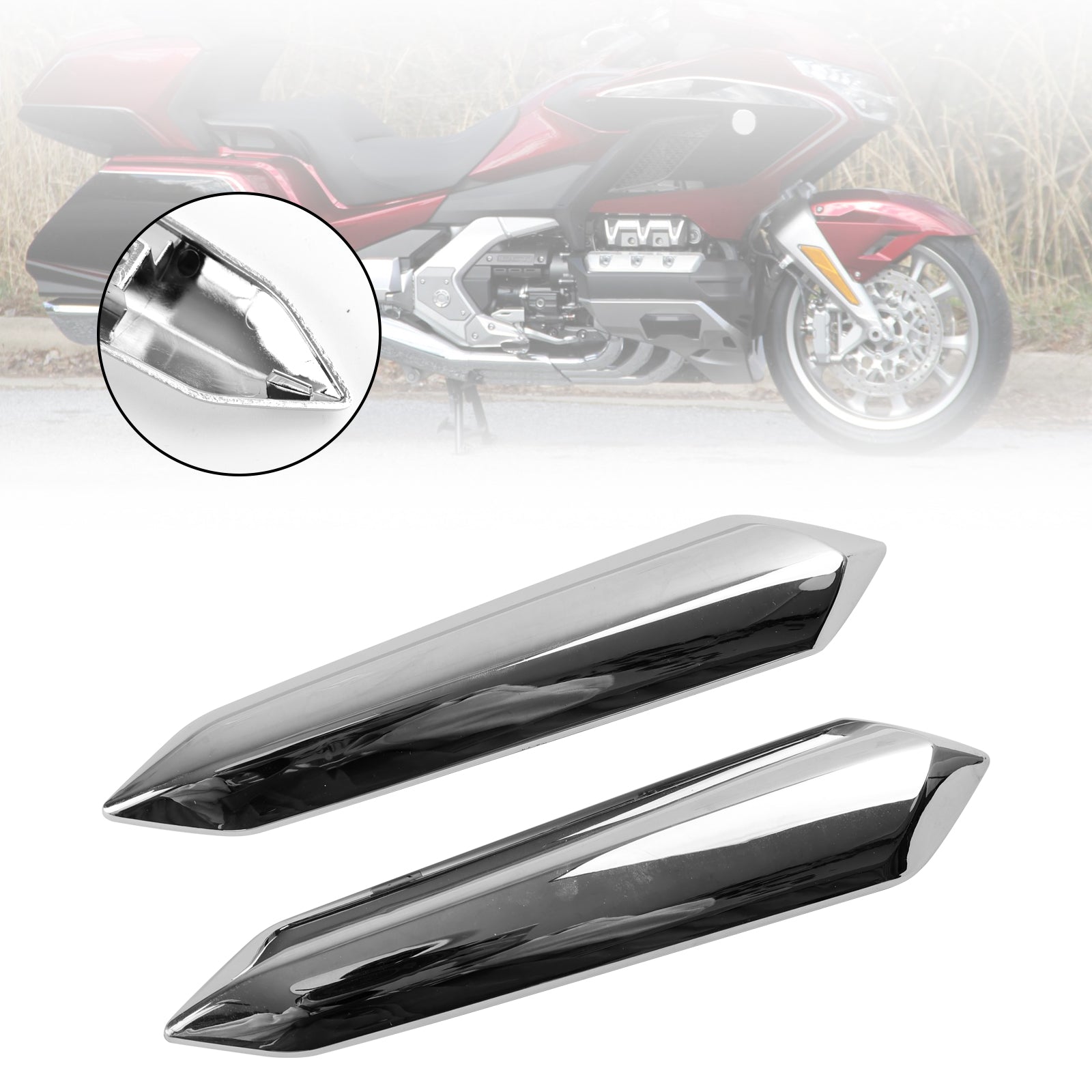 Windshield Windscreen Strut Covers fit for Honda Goldwing GL1800 2018-2022