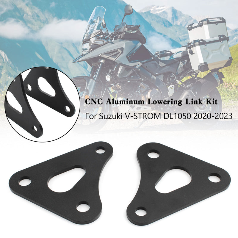 Suzuki V-STROM DL1050 2020-2023 Kit de enlace de descenso de aluminio CNC ajustable