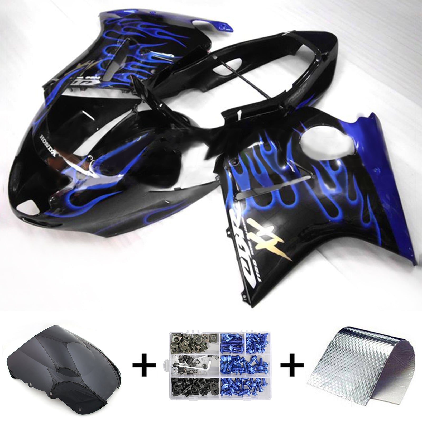 Honda CBR1100XX SuperBlackBird 1996-2007 Fairing Kit Bodywork ABS