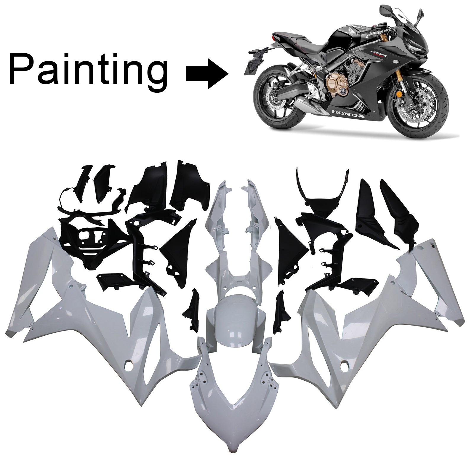 Honda CBR650R 2021-2023 Fairing Kit Bodywork Plastic ABS