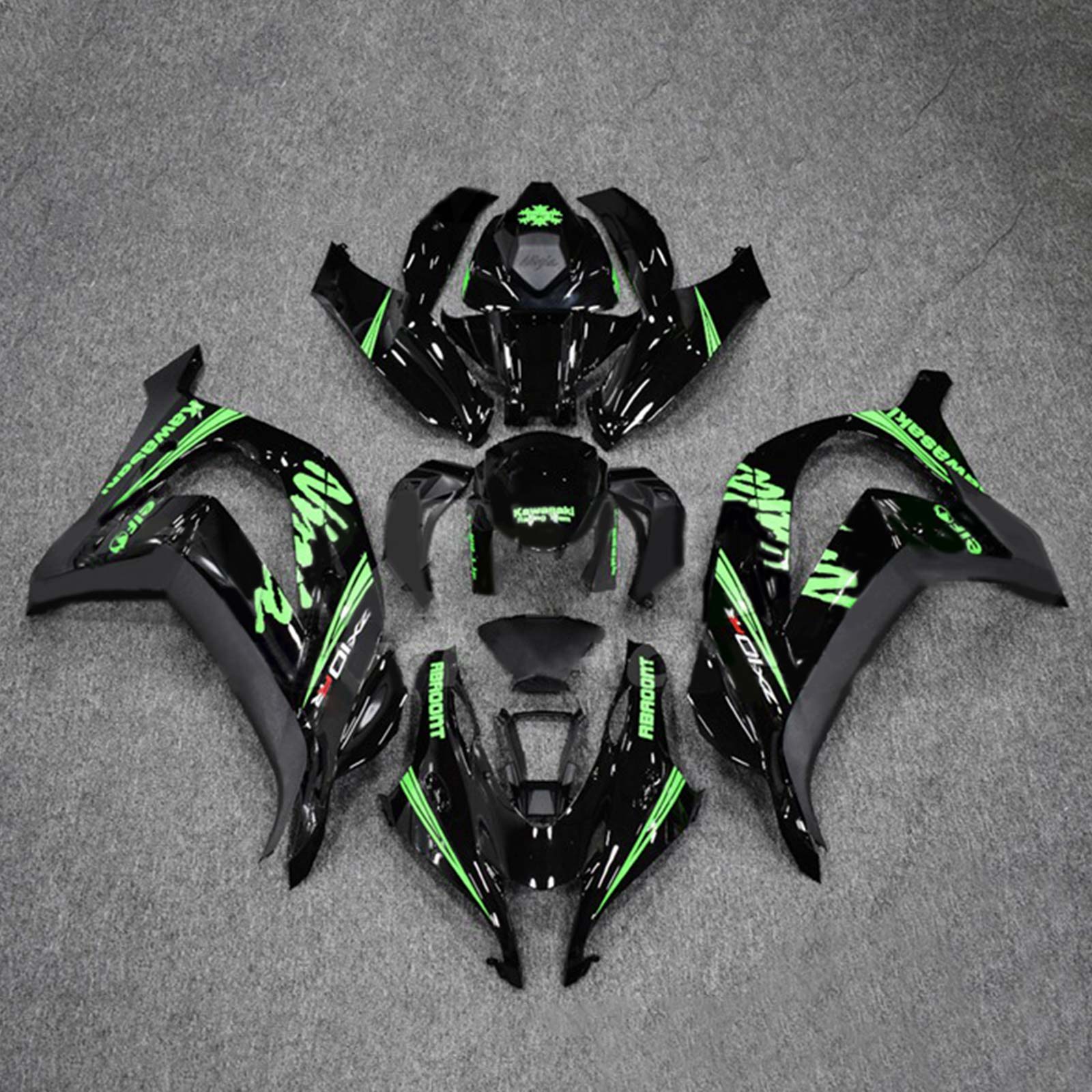 Kawasaki ZX10R 2016-2020 Fairing Kit Bodywork Plastic ABS