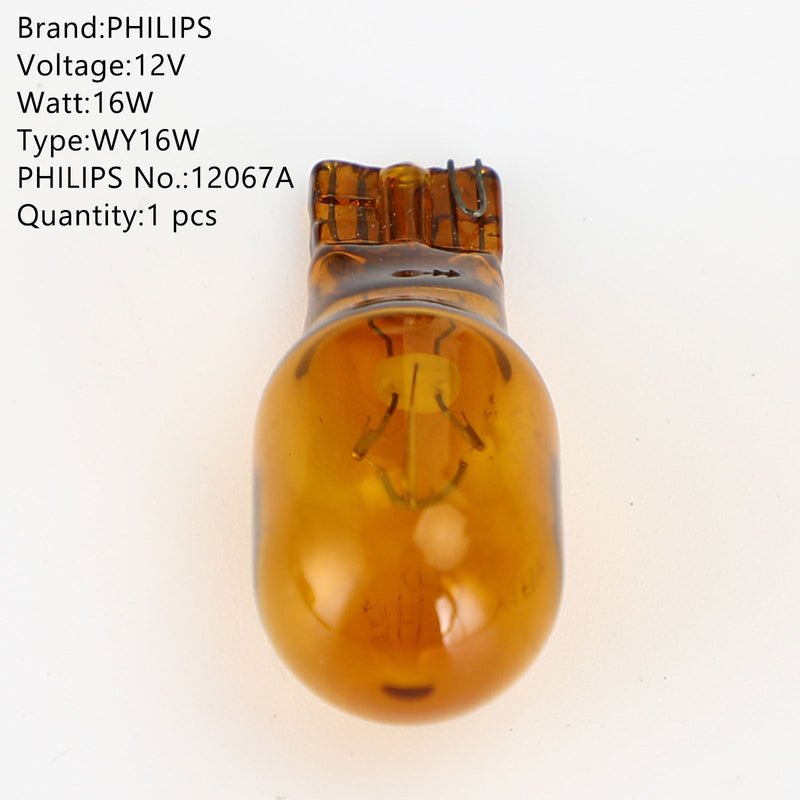 1x For Philips WY16W Car Auxiliary Bulb 12V16W 12067A Generic