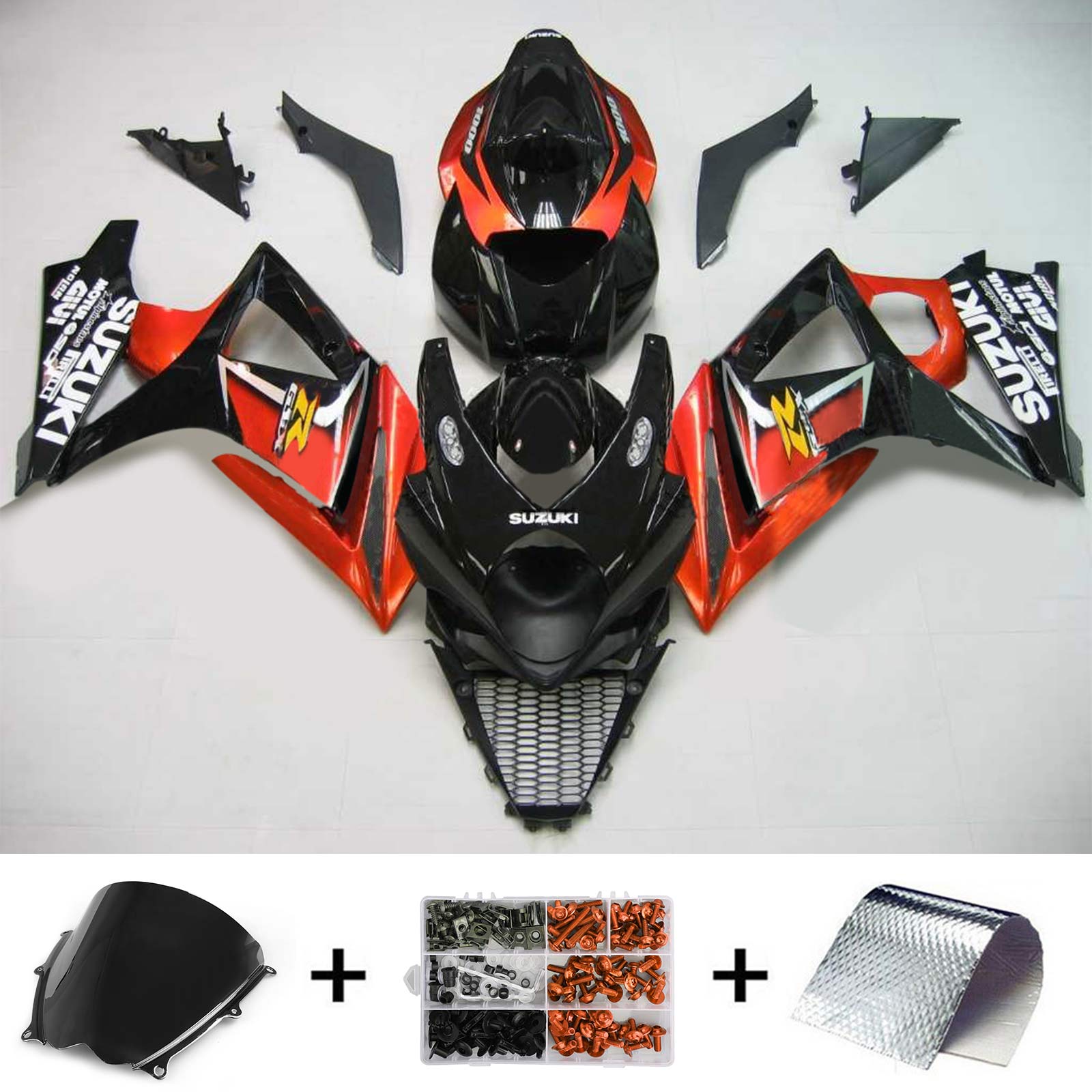 Suzuki GSXR1000 2007-2008  Fairing Kit