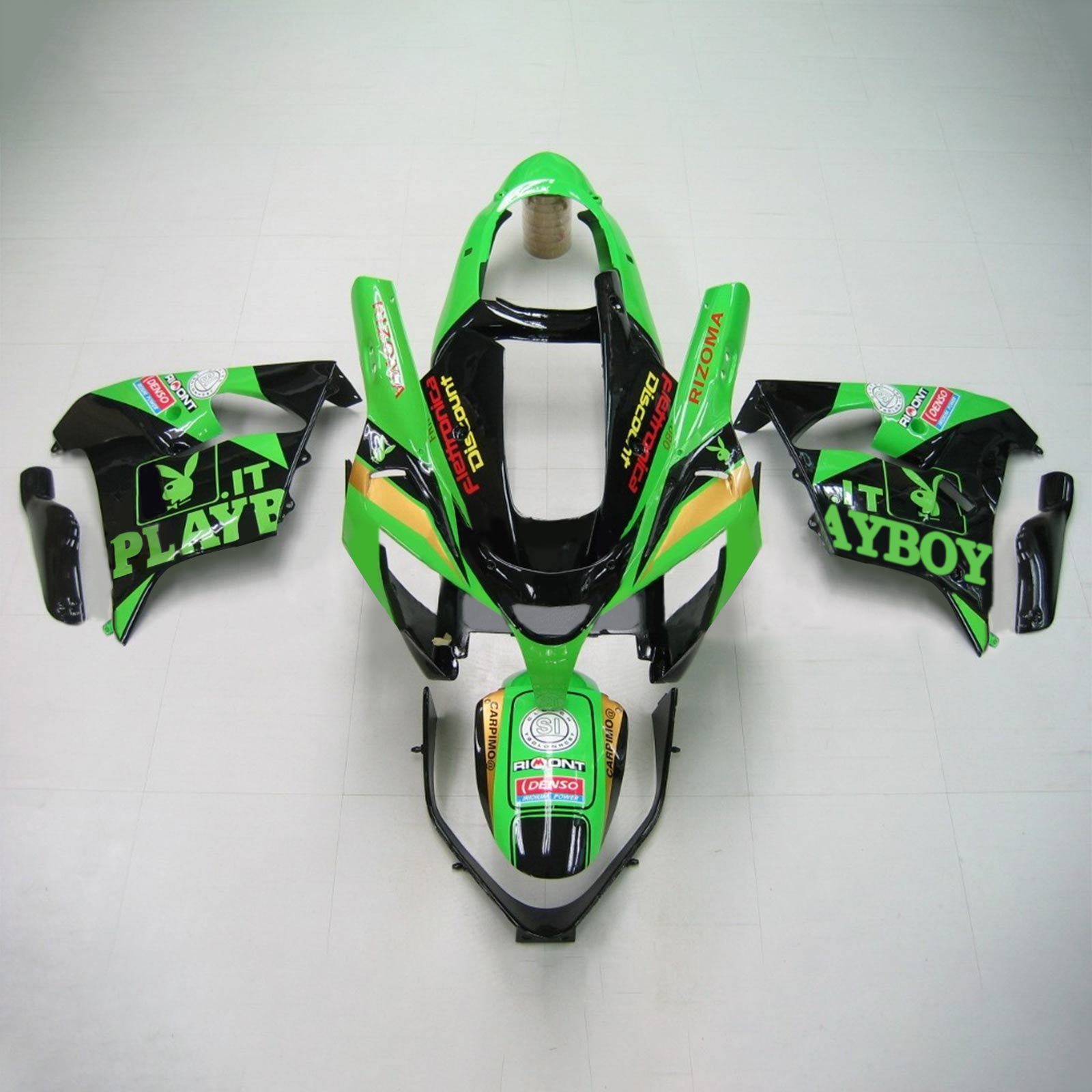 Kit Carenado Para Kawasaki ZX9R 2000-2001 Genérico