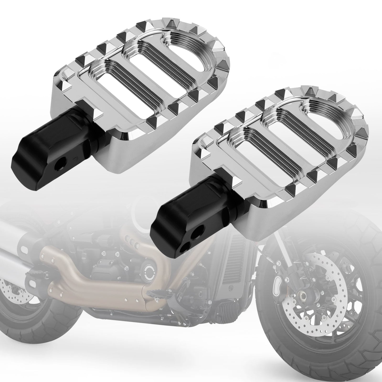 Sportster S Breakout Lower Rider Softail Slim Reposapiés traseros Reposapiés