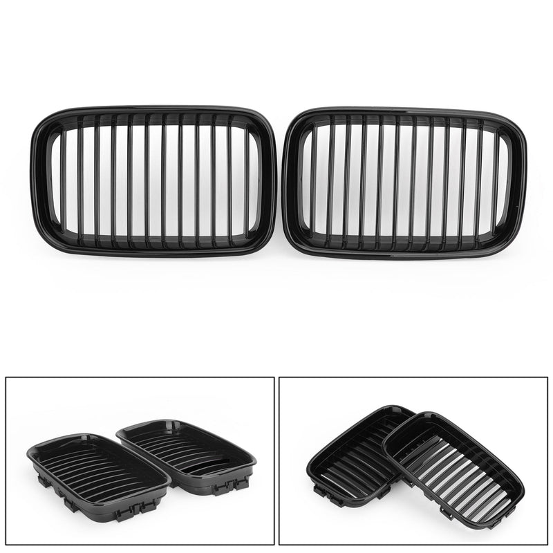 E36 1992-1996 BMW Front Kidney Sport Hood Grill Replacement Grille 318i 325i Generic