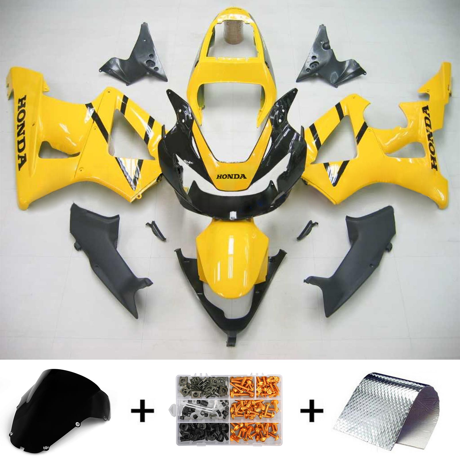 Honda CBR929RR 2000-2001 Fairing Kit Bodywork Plastic ABS