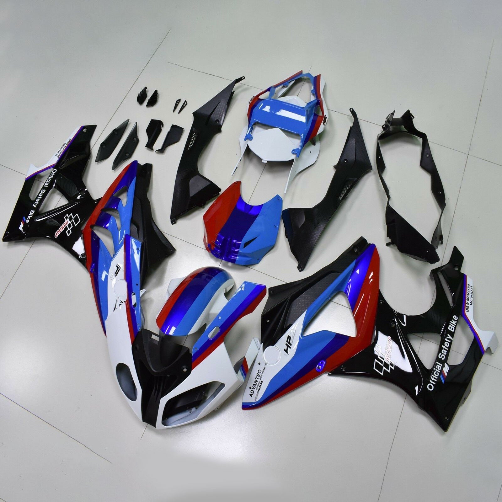 حقن الهدايا المجمعة هيكل السيارة البلاستيك ABS يصلح لسيارات BMW S1000RR 2009-2014 Generic