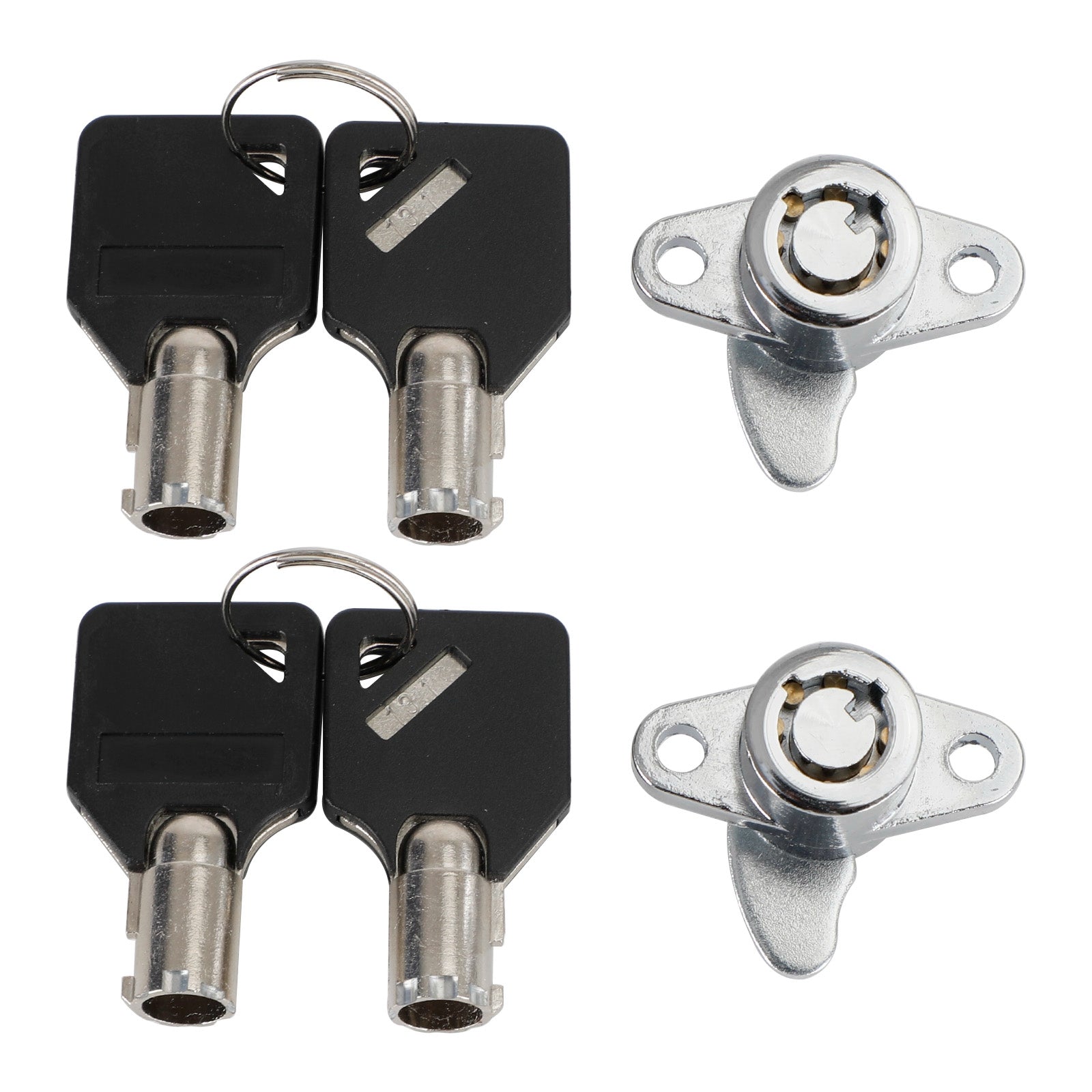 1993-2013 Touring Electra Street Glide Road King Saddlebag Lock Juego de 4 llaves