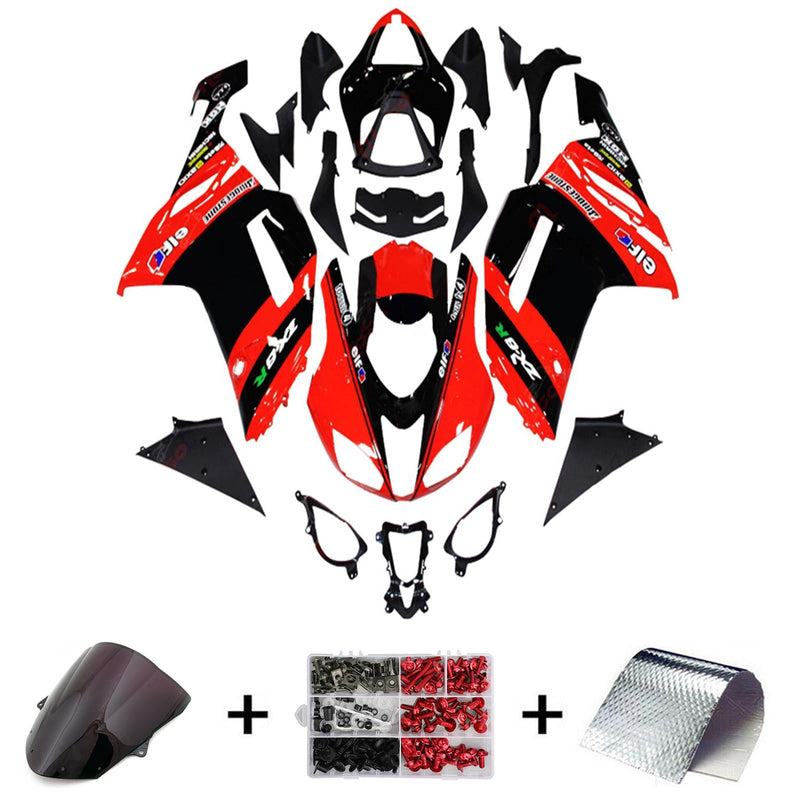 Kawasaki ZX6R 636 2013-2018 Fairing Kit Bodywork Plastic ABS