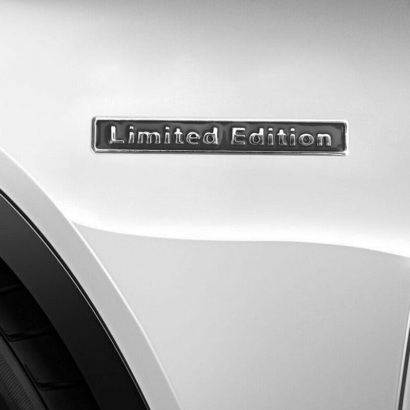 3D Car Sticker Plating Metal Limited Edition Logo Emblem Badge Decal