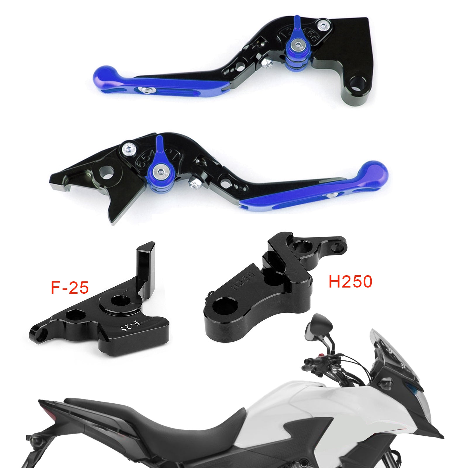 Adjustable Clutch Brake Lever For Honda CB500F CBR500R CBR250R CBR300RR CB300F Generic