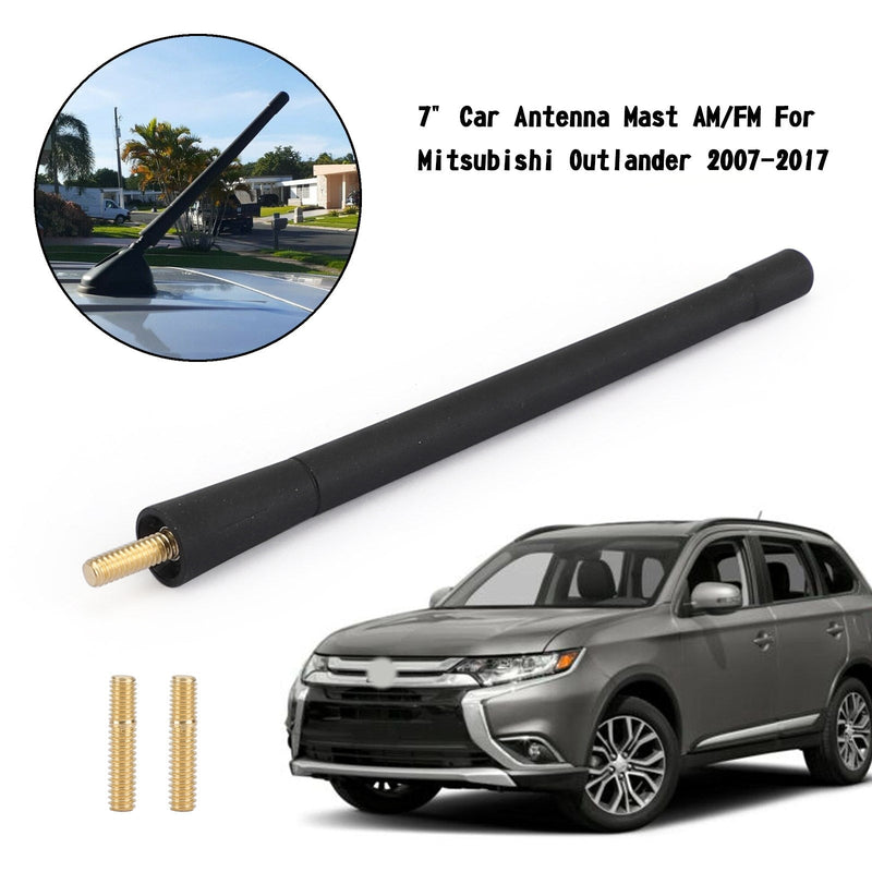 7" Car Antenna Mast AM/FM For Mitsubishi Outlander 2007-2017 Generic