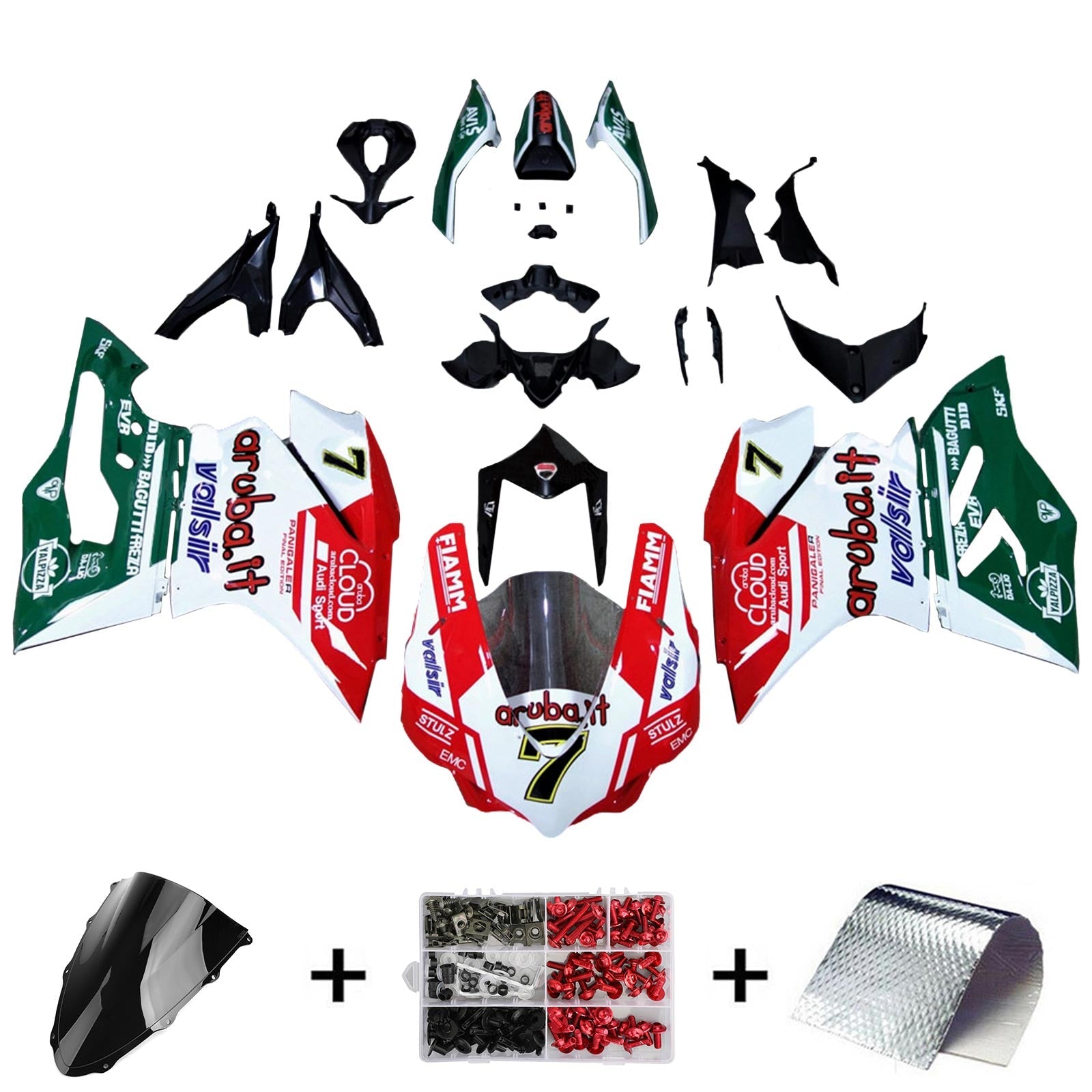 Ducati 1299 959 2015-2020 Kit Carenado Carrocería Plástico ABS