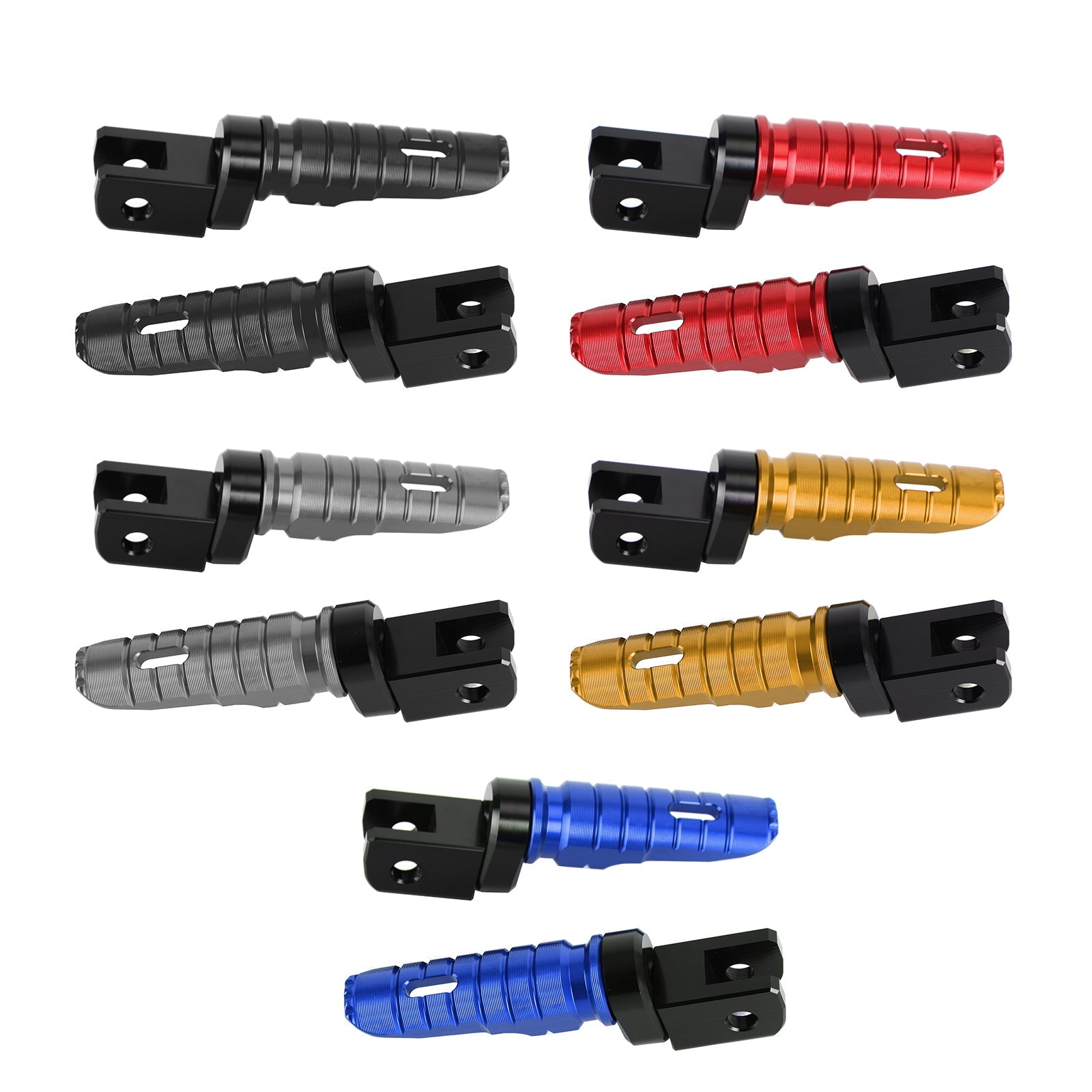 Front Footrests Foot Peg for Triumph Street Triple 765/R/S/RS Daytona 675/R Generic