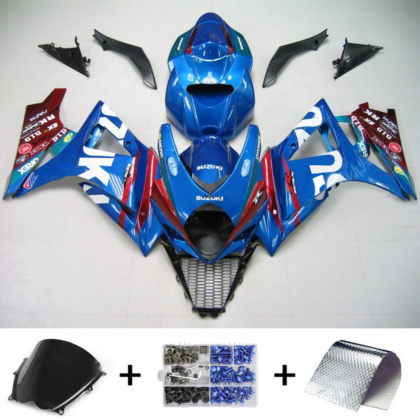 Suzuki GSXR1000 2007-2008 Fairing Kit