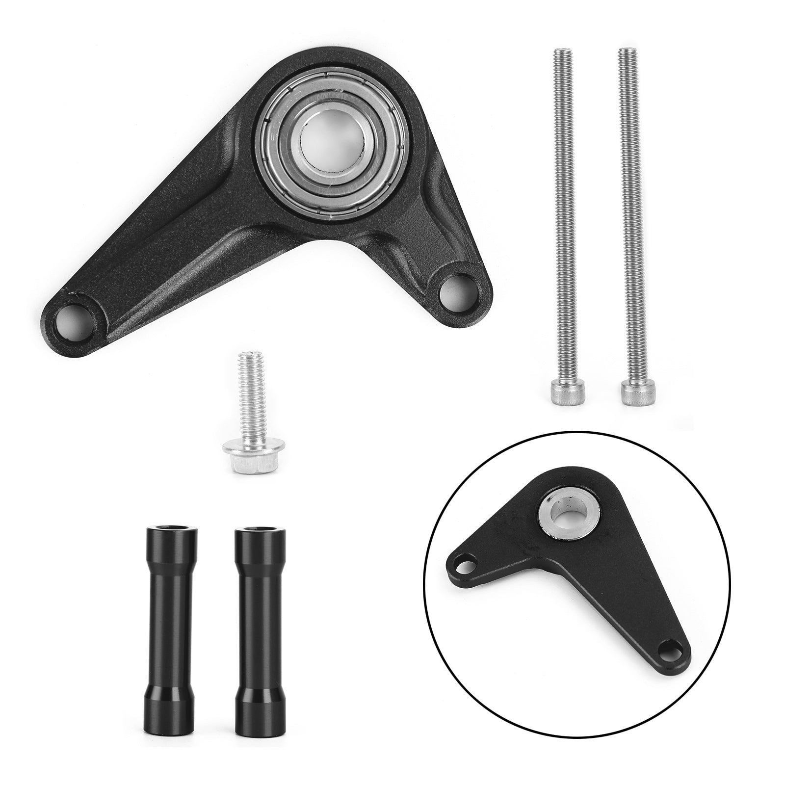 Aluminum Shifting Gear Lever Stabilizer For Honda Msx 125 Sf Grom 20-21 Titanium Generic