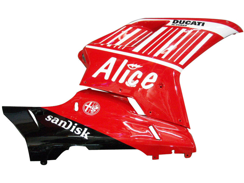 انسيابية لـ 2007-2012 Ducati 1098 1198 848 Red Alice Generic