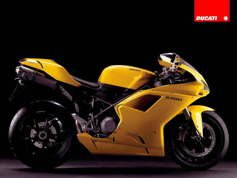 Fairings 2007-2012 Ducati 1098 1198 848 Yellow Gold 1098  Generic
