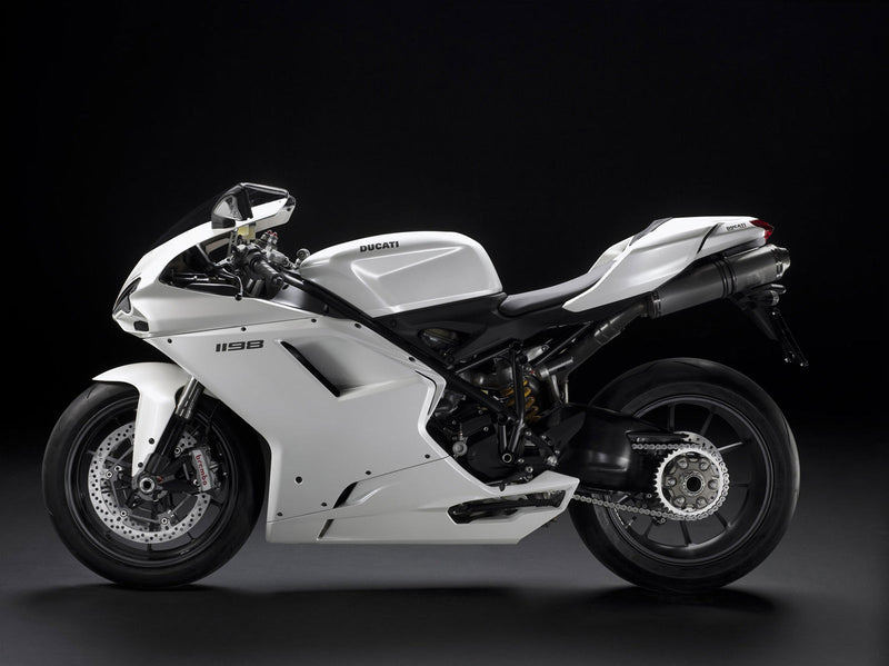 Fairings 2007-2012 Ducati 1098 1198 848 White 1198  Generic